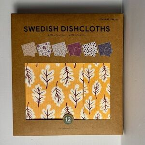 Swedish Dishcloths Set Fall Pattern 12-pieces
Reusable Paper Towels